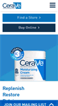 Mobile Screenshot of cerave.com